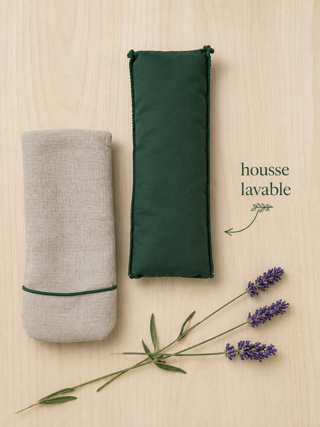 Coussin relaxant à la lavande